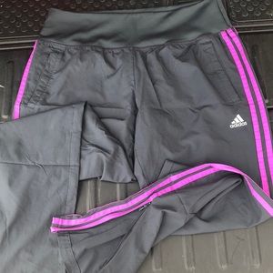 Gray adidas women’s joggers